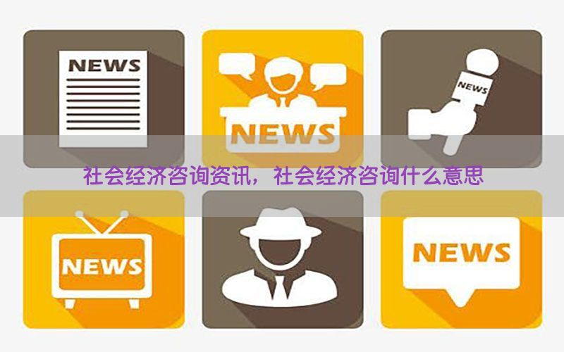 社会经济咨询资讯，社会经济咨询什么意思