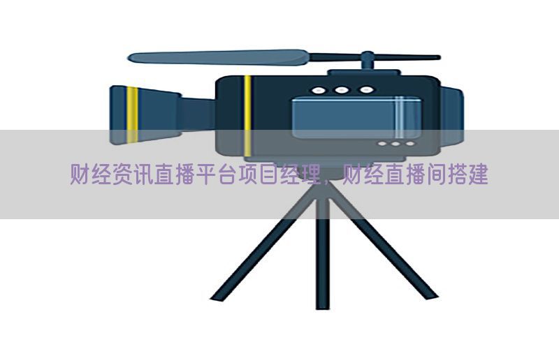 财经资讯直播平台项目经理，财经直播间搭建