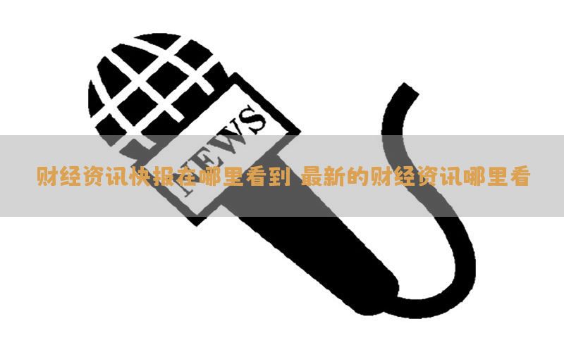 财经资讯快报在哪里看到（最新的财经资讯哪里看）