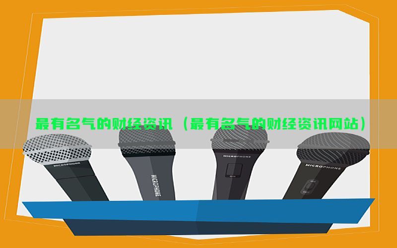 最有名气的财经资讯（最有名气的财经资讯网站）