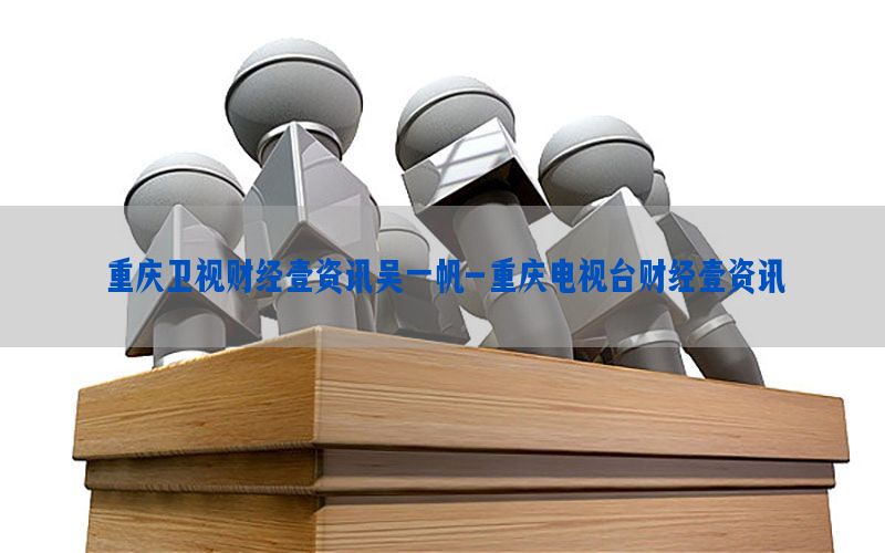 重庆卫视财经壹资讯吴一帆-重庆电视台财经壹资讯