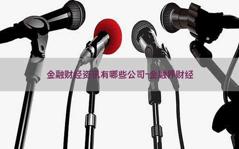 金融财经资讯有哪些公司-金融界财经