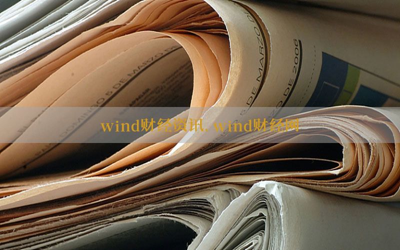 wind财经资讯，wind财经网